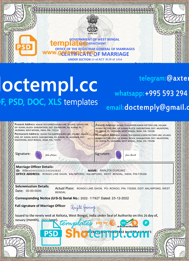 Marriage visual data 3