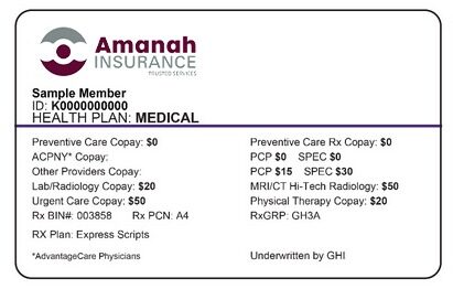 Somalia health insurance card template in PSD format