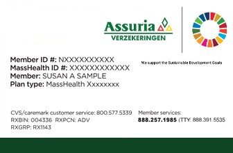 Suriname health insurance card template in PSD format